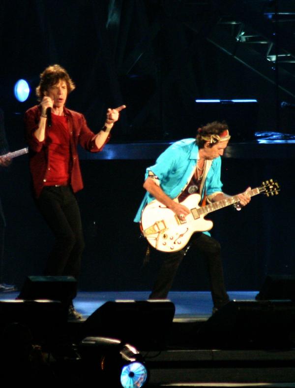 Mick and Keith