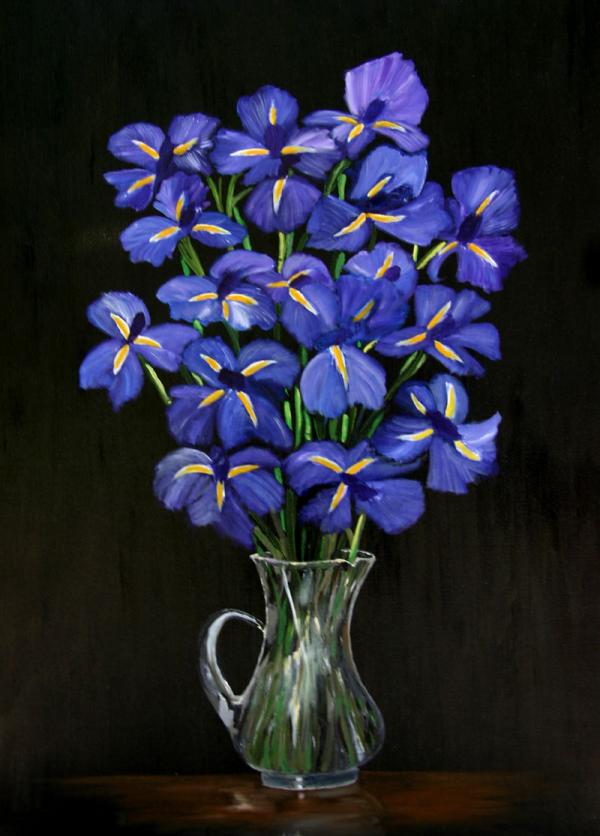 Violet Irises